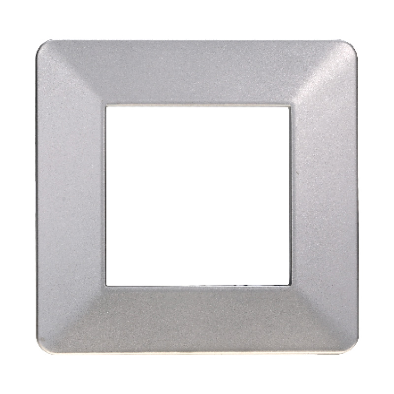 EV83206 — PLACCA PLASTICA 2P SILVER