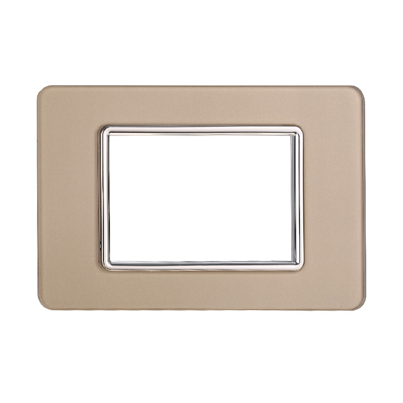 EV84311 — PLACCA VETRO 3P ORO