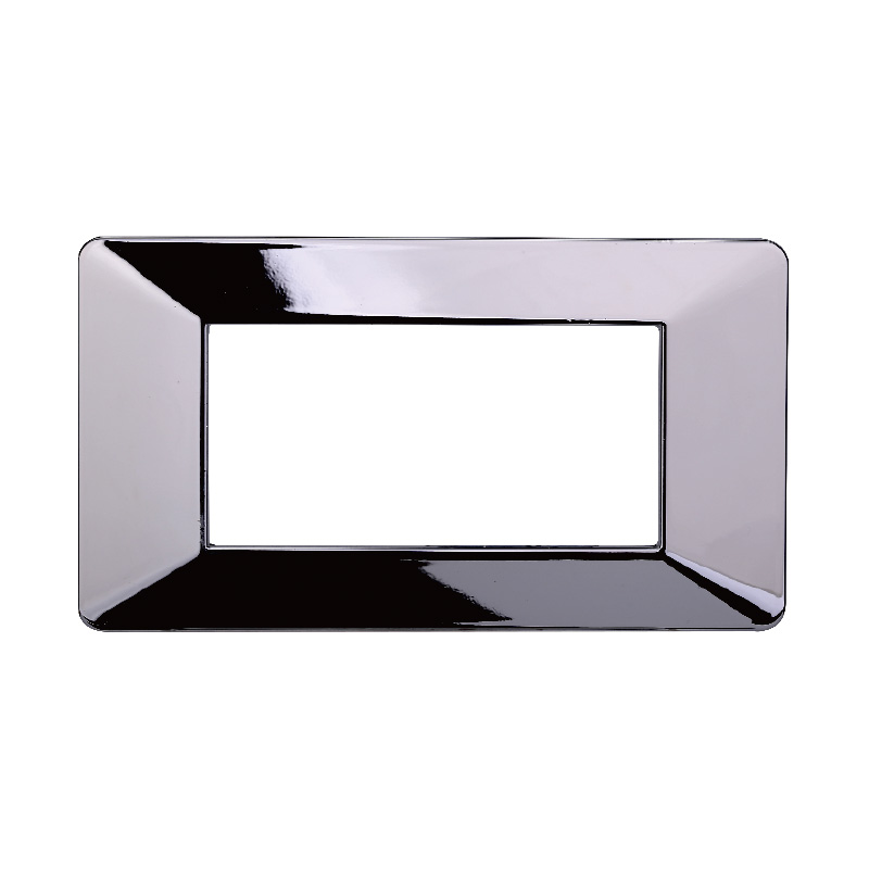 EV83413 — PLACCA PLASTICA 4P CROMATO LUCIDO
