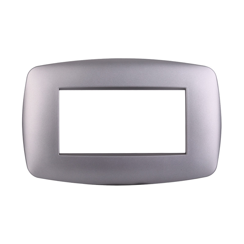 LN87406 — PLACCA SLIM 4P SILVER