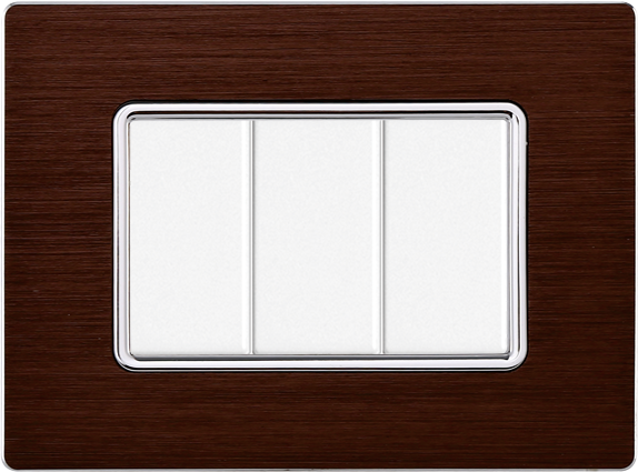 MT86310 — PLACCA ALLUMINIO 3P BRONZO