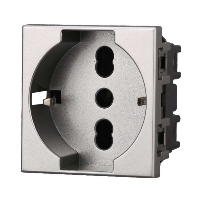 AG2102 — PRESA SCHUKO 2P+T 16A