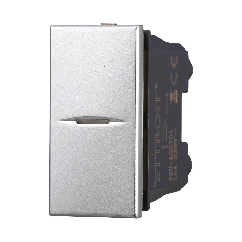 AG0601 — PULSANTE 1P ASSIALE