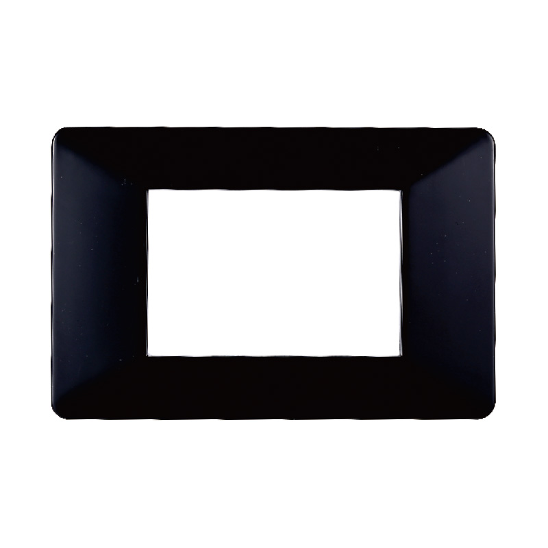 EV83302 — PLACCA PLASTICA 3P NERO