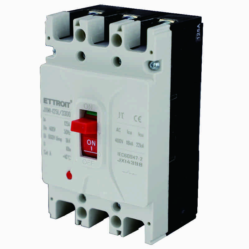 JX14398 — MCCB Interruttori Scatolati Magnetotermici 3P 125A 380V-25kA