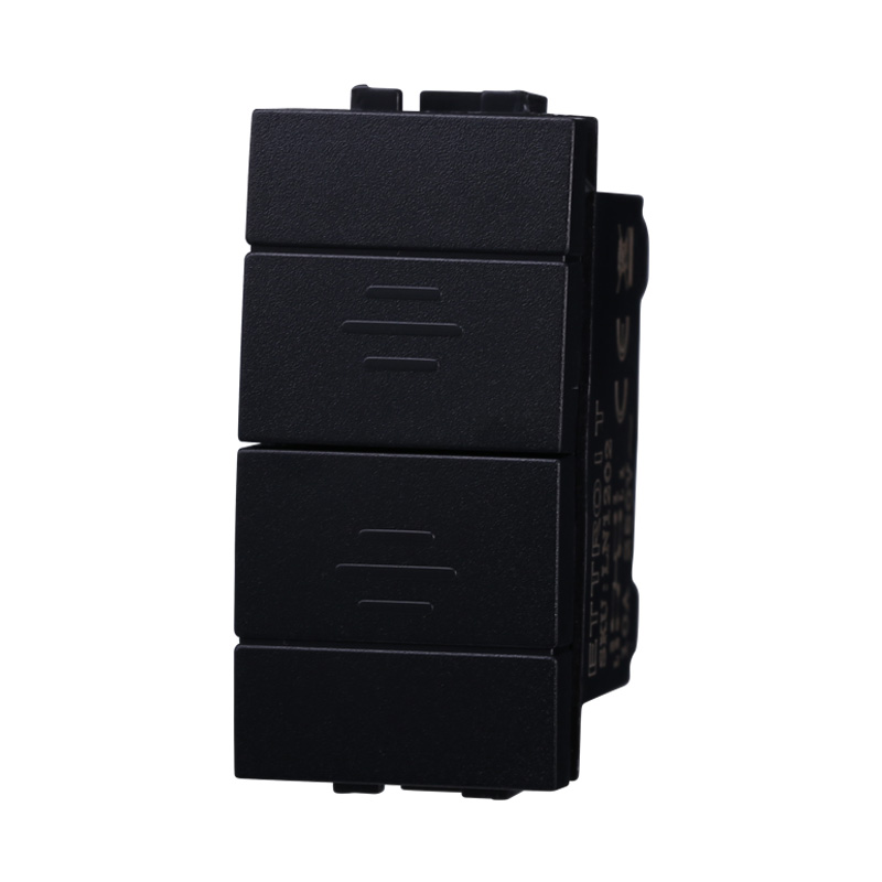 LN1202 — PULSANTE DOPPIO 1P+1P 16A