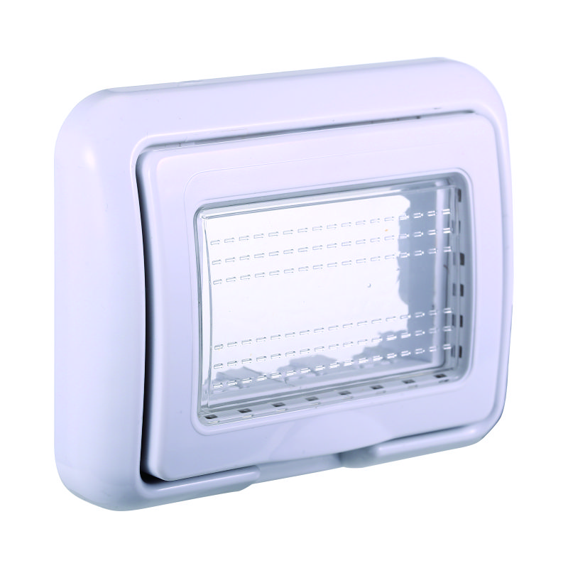 LB2703 — CUSTODIA INCASSO 3P IP55 BIANCO