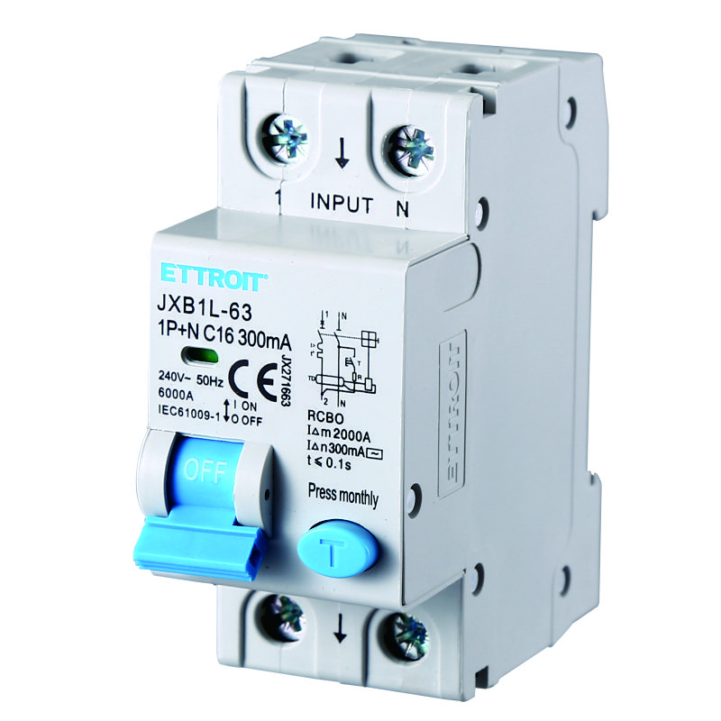 JX271663 — Magnetotermico Differenziale 1P+N 16A 300mA 220V-6kA MECCANICO