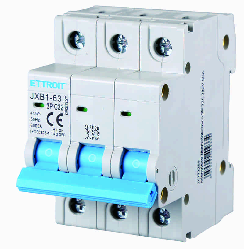 JX133260 — Interruttore Magnetotermico 3P 32A 380V 6kA