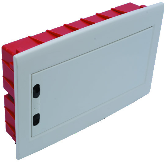 DB112918 — Centralino incasso 18M IP40 / Bianco - Portello Bianco