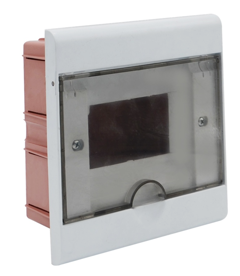 DB11905 — Centralino a incasso 5M.-IP40 - 150x180x90 portello trasp.fumè