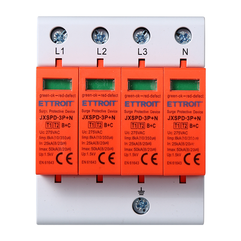 JXSPD-3P+N — Scaricatore Di Sovratensione 3P+N 25kA-50kA T2
