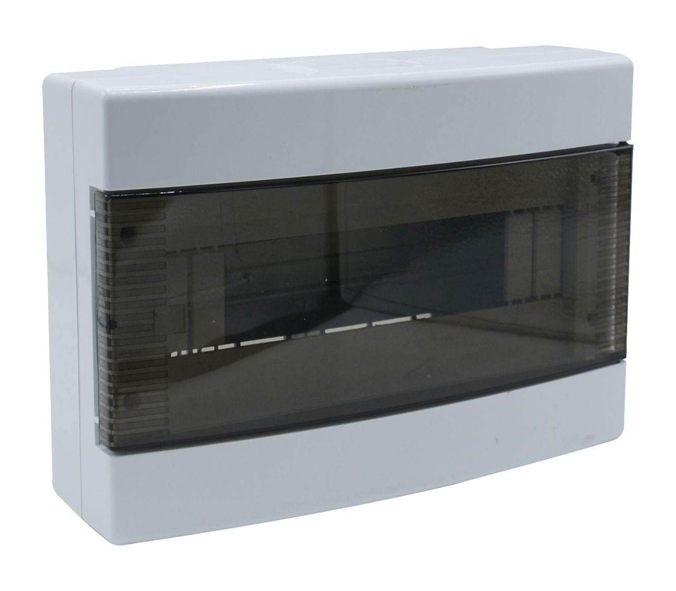 DB111912 — Centralino a parete slim 12M.-IP40 - 275x190x90 portello trasp.fumè