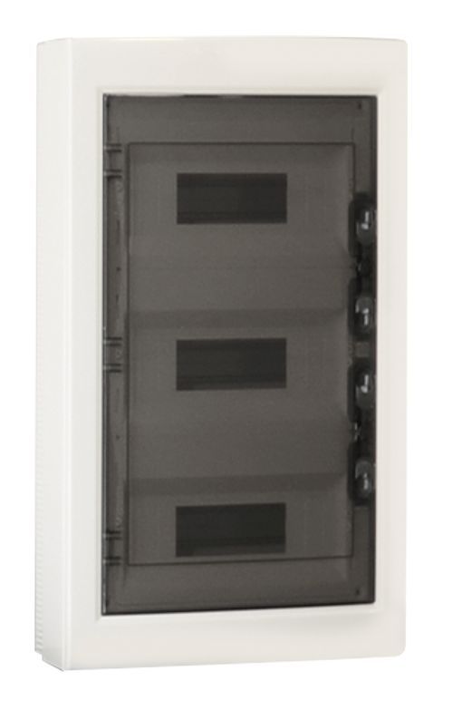 DB130936 — Centralino a parete 36M(12x3)-IP40 -330x570x104 portello trasp.fumè