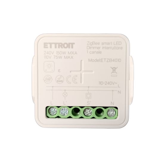 ETZB4010 — Zigbee Smart LED Dimmer interruttore 1 canale max 150W