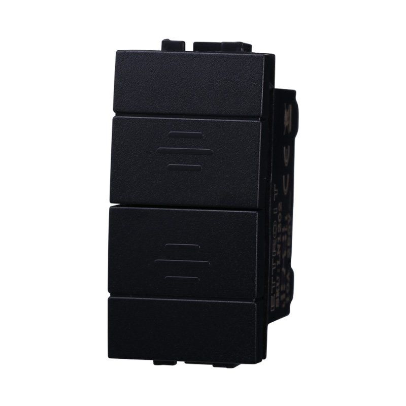 LN1204 — PULSANTE DOPPIO INTERBLOCCO SALISCENDI
