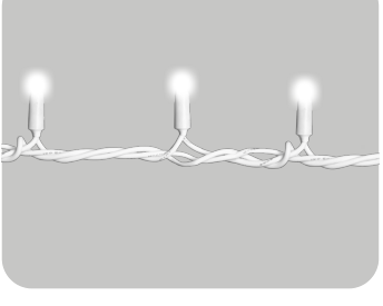 ET4113 — CATENA 300LED 30M FILO BIANCO LUCE BIANCO IP65