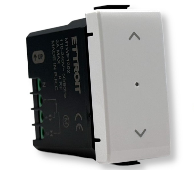 MTWF1202 — Wifi Smart Connesso Pulsante Per Tapparella Tuya