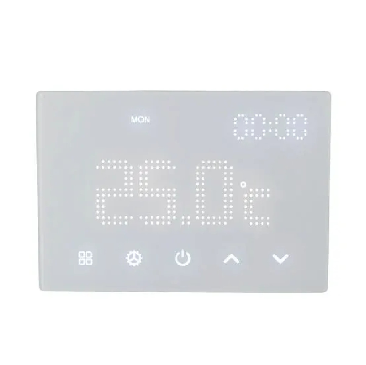 ETWF4301 — Smart Wifi Cronotermostato Caldaia da Incasso Digitale Touch screen Bianco