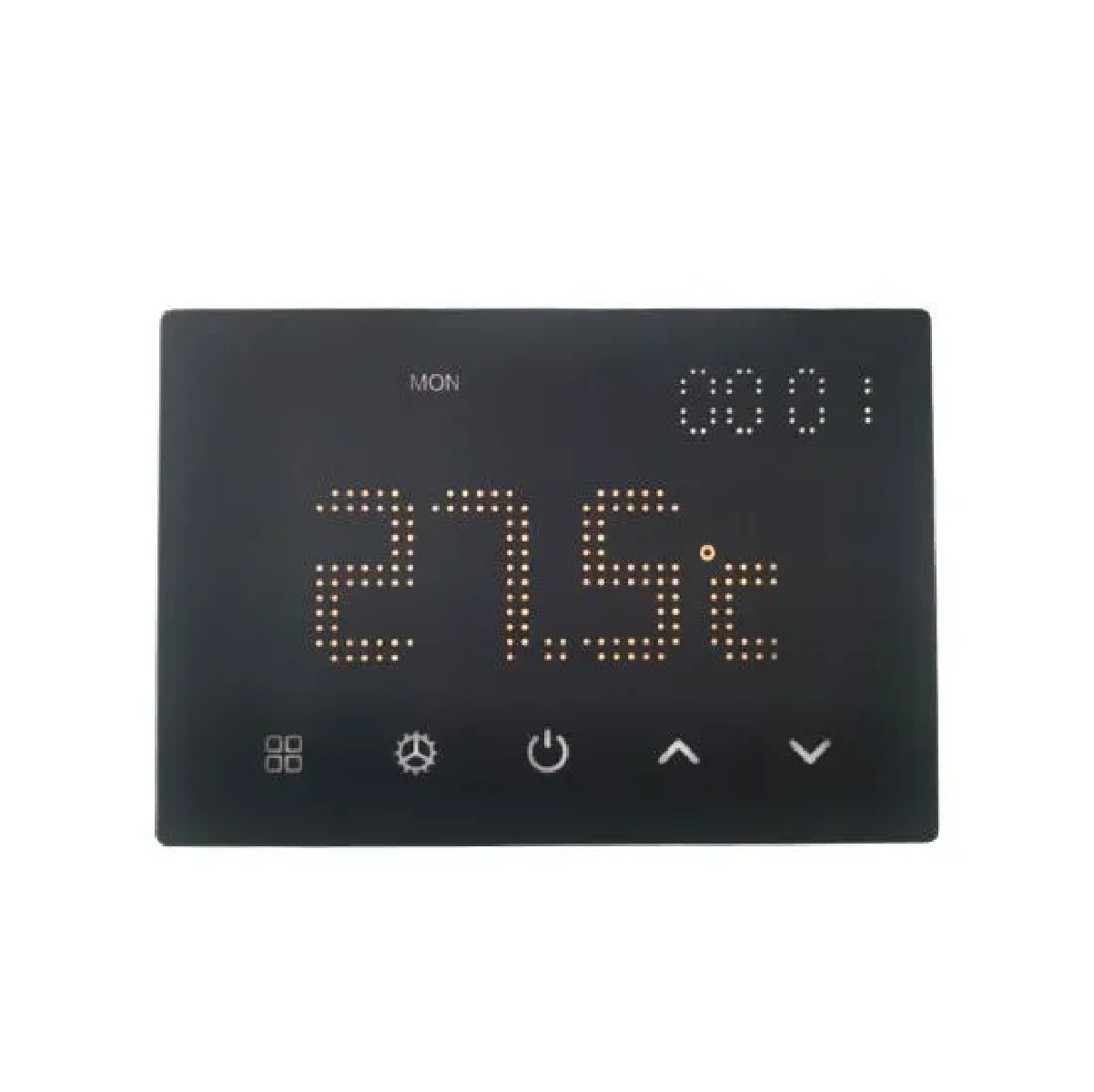 ETWF4302 — Smart Wifi Cronotermostato Caldaia da Incasso Digitale Touchs creen Nero